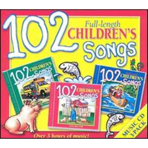 Pre-Owned 102 Children's Songs [2002] (CD 0718451083625) by Twin Sisters