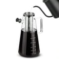 thumbnail image 5 of Airtight Cold Brew Iced Coffee Maker Pitcher 2 Liter/ 64 oz Iced Tea Maker with Spout Brewing Glass Carafe with Removable Stainless Steel Filter, 5 of 5