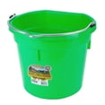thumbnail image 2 of 20Qt Flatback Plastic Bucket Lime Green, 2 of 2