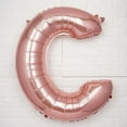 thumbnail image 4 of Efavormart Blush 40" tall Alphabet Letters / Number Foil Balloons Party Wedding Decorations Graduation New Year Party- L, 4 of 6