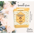 thumbnail image 5 of Darling Souvenir Orange Birthday Invitation Card Printable Fill or Write In Blank Invites Party Supplies Pack Of 28 5 x 7 Inches, 5 of 5