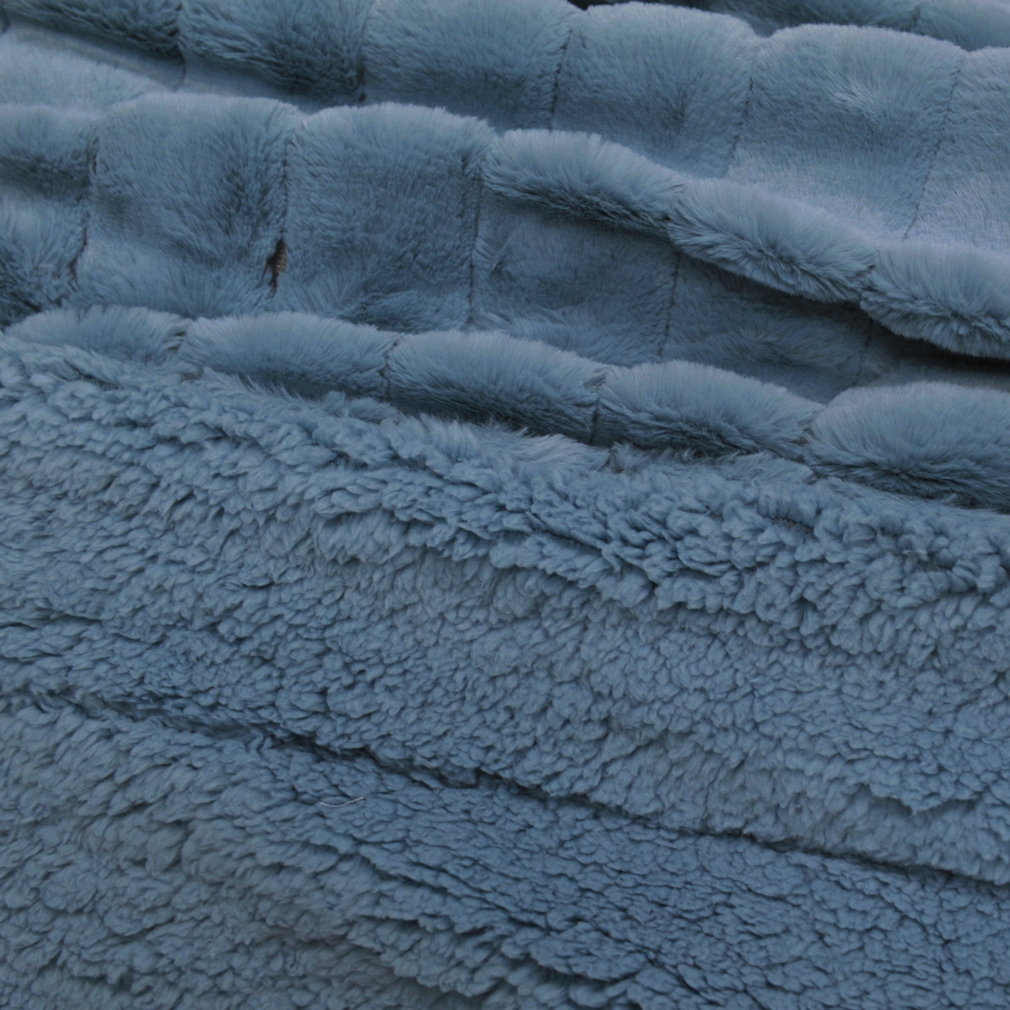 Home Soft Things Super Soft Decorative Throw Blanket - Blue Mirage - 50" x 60"