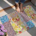 thumbnail image 4 of Pioneer Flower Floral Print Pattern Door Rugs,Washable Non Slip Door Mats Indoor,Decorative Door Mats,Entry Mat Indoor for Entrance,Bedroom,Kitchen,Bathroom,20"x32", 4 of 6