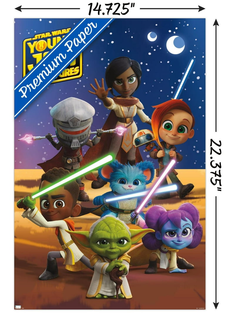 Star Wars: Young Jedi Adventures - Group Wall Poster, 14.725