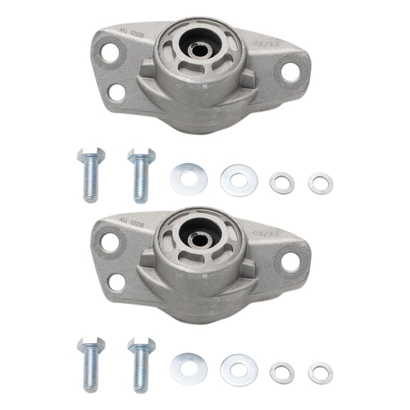 TRQ Rear Upper Shock Mount Kit Driver Passenger Pair for A3 Beetle Golf Jetta SKA34853