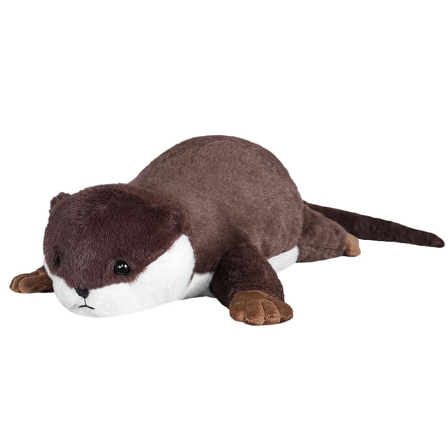 Peluche con forma de nutria CSVBTRF con peso, 1,86 kg, 45 cm