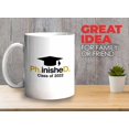 thumbnail image 2 of Graduation Mug White 11oz - Phinished Class 2022 - PhD Graduation College Student Doctoral Degree, 2 of 7