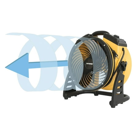 Air Pro Fan - XPOWER FC-100 4-Speed Pro Air Circulator Utility Fan