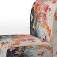 thumbnail image 4 of Designart "Botanical Pastel Leaves Design" Upholstered Traditional Accent Chair and Floral & Botanical Arm Chair - Multiple Color & Pattern, 4 of 7