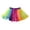 18#Multicolor, variant on Girls Rainbow Tutu Skirt, Colorful Layered Tulle Tutu Skirts Princess Ballet Skirt Dress Up Purple Pink