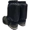 thumbnail image 2 of Polainas para piernas, impermeables, antidesgarros, para exteriores, senderismo, caminatas, escalada, caza, nieve, polainas para piernas (negras), 2 of 4