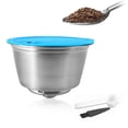 thumbnail image 1 of Stainless Steel Cup,Filters Cup 0.35oz Coffee Maker Pod Steel Coffee Maker Me Coffee Refillable Coffee Stainless Maker Pod Filters 0.35oz Dolce Me Stainless Steel Coffee Pod Filters Cup Buzhi Leeofty, 1 of 7