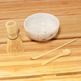 thumbnail image 3 of BambooMN Matcha Whisk Starter Set - Chawan Matcha Bowl, Tea Whisk, Chashaku, and Small Spoon, 3 of 6