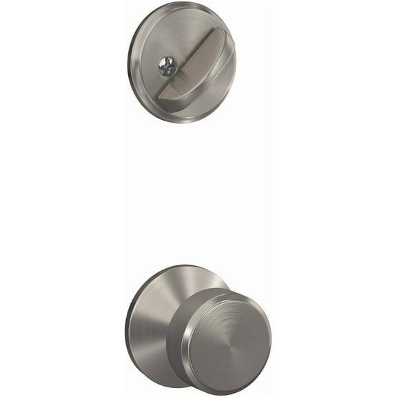 Schlage Fc59-Swa-Kin Custom Single Cylinder Keyed Entry Interior Only Pack - Nickel