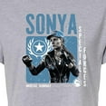 thumbnail image 3 of Mortal Kombat - Sonya - Juniors Cropped Graphic T-Shirt, 3 of 5