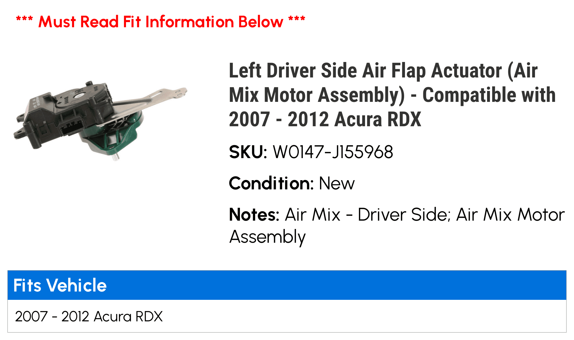 Air Conditioning Engine Cooling & Climate Control Compatible with 2007