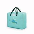 thumbnail image 1 of Bolsa de almacenamiento para acabado de colchas de dibujos animados, bolsa de viaje de gran capacidad, bolsa de mudanza, bolsa de colcha de animales para niños, 1 of 4