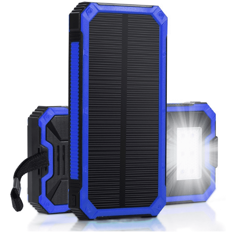 500000mAh Dual USB Portable Solar Battery Charger Solar Power Bank For  Phone USA 