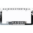 thumbnail image 1 of Cadre de Plaque d'Immatriculation Chromée Oakland Raiders Partout, 1 of 1