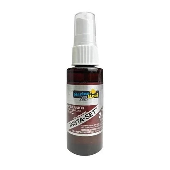 MarineAndReef Insta-Set Glue Accelerator, 2 oz