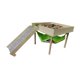 thumbnail image 2 of Escondite para hámster con escaleras Escondite para conejillos de indias Cama pequeña de madera para mascotas para ardillas listadas, 2 of 9