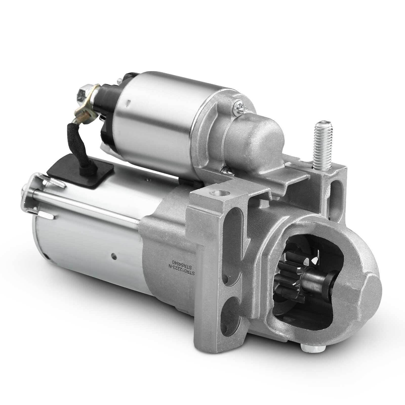 APremium Starter Motor Compatible with Chevy Silverado, Tahoe & GMC Sierra, Yukon & Cadillac