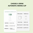 thumbnail image 2 of SMihono Kitchen Organizers and Storage Full-automatic Mixing Cup, Fitness Sports Mixing Protein Powder, USB Electric Shaking Cup, Portable Cup For Meal Powder Coffee, With A Capacity Of 38ML Kitchen Gadgets Must Have 2023, 2 of 9