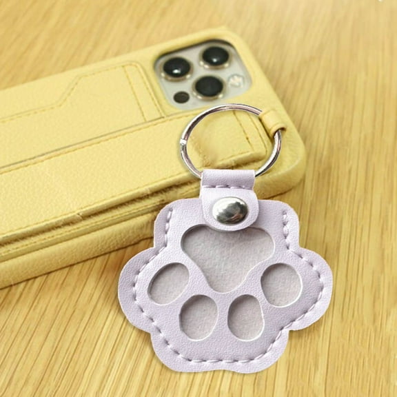 WUSUOWEI Cute Cat Keychain Pet Hair Keepsake Keyring Pet Memorial Gifts for Cat Dog Collection Cat Hair Keychain Hair Storage Pouch 6/5/4/3/2/1PCS