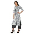 thumbnail image 3 of Moomaya Ensemble Décontracté en Viscose Santon pour Femmes, Robe 2 Pcs, Tenue Ethnique, 3 of 5