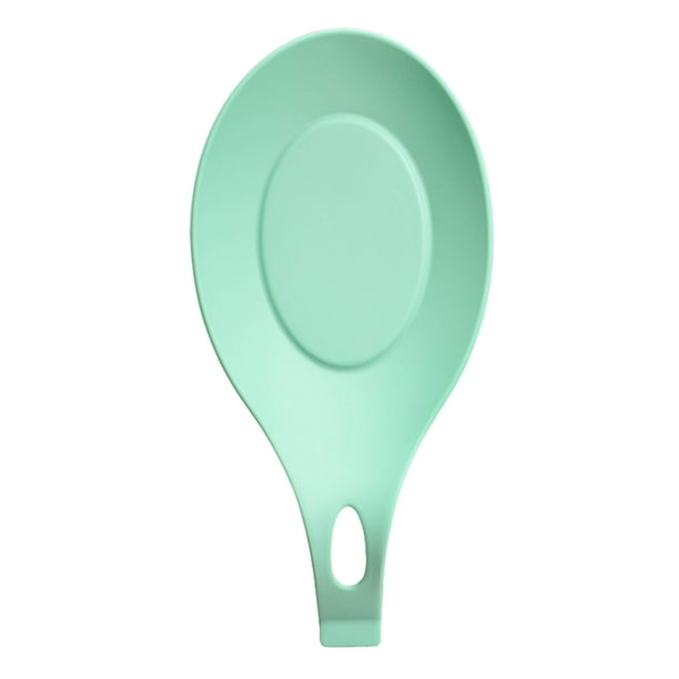 Soporte de Cuchara de Silicona A Prueba de Altas Temperaturas, Soporte de Cuchara Resistente Al Calor, Utilsilio de Cocina