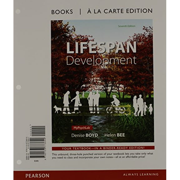 Pre-Owned Lifespan Development, Books a la Carte Edition (7th Edition), 9780133773644, 0133773647, Paperback, 7 edition