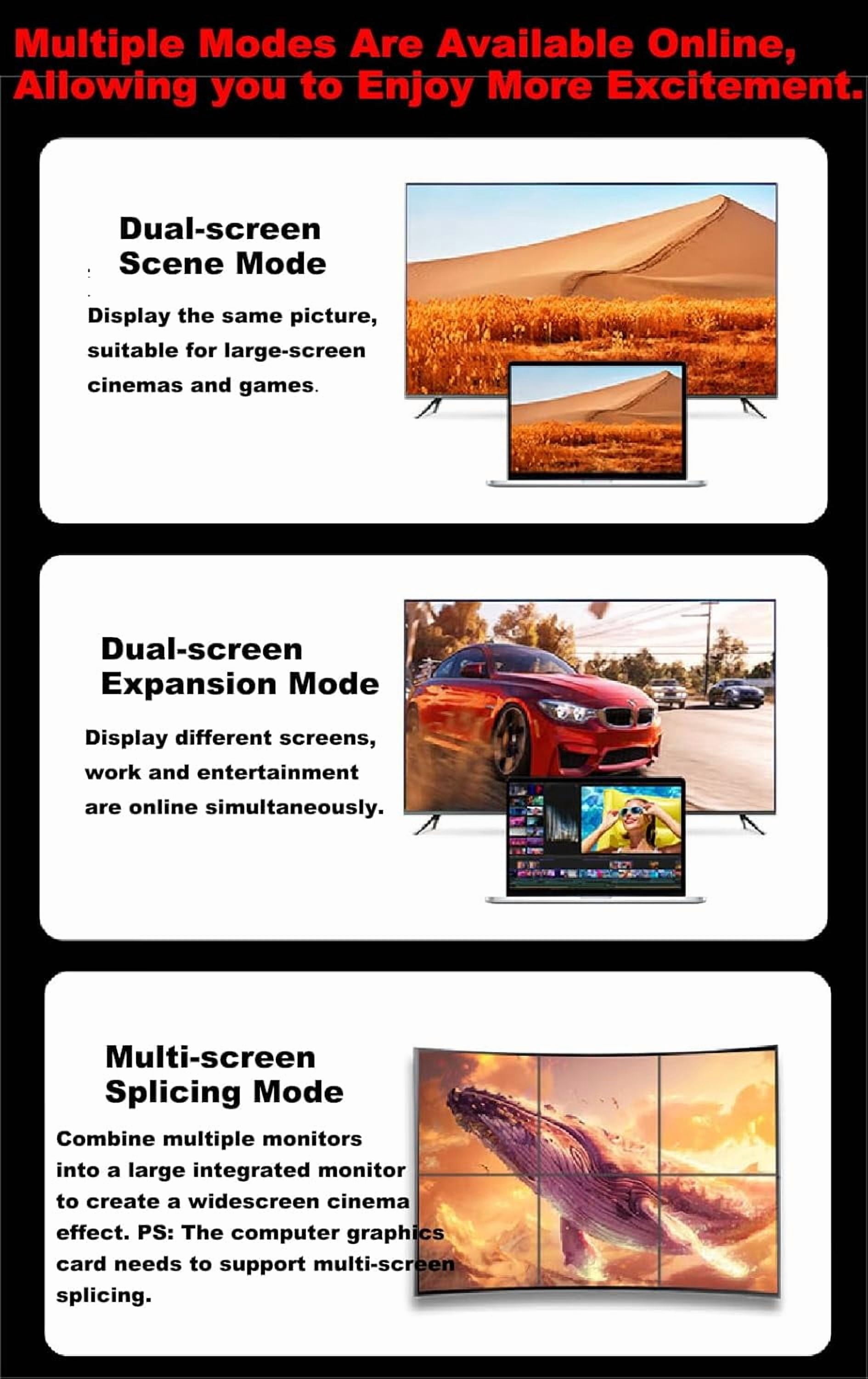 JJEAN-5.9 Inch 3D 52Gbps DisplayPort 16K@30Hz Extension Cable, Down Angle Male to Female DP 2.1 Extender Cord, Compatible with FreeSync G-Sync Gaming Monitor, Support 8K@120Hz 4K@240Hz 165Hz 144Hz