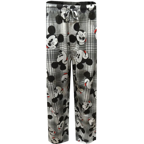 MJC MJC Men's Disney Mickey Mouse Plaid Lounge Pants