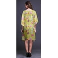 thumbnail image 4 of Bimba Flower Ladies Plus SizeÂ&nbsp;KaftanSummer Wear Beach Coverup Kimono Caftan-S-L, 4 of 5