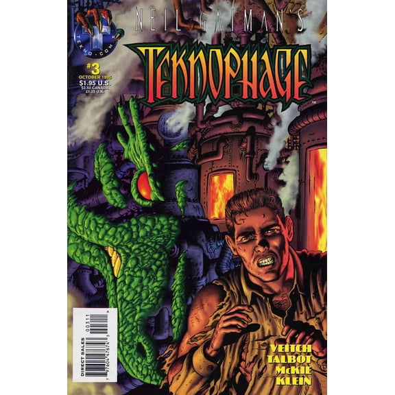Teknophage (Neil Gaiman's ) #3 VF ; Tekno Comic Book