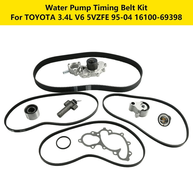 Kit de Courroie de Distribution pour TOYOTA 3.4L V6 5VZFE 95-04 16100-69398