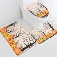 thumbnail image 5 of FRAMICS 16-Piece Fall Shower Curtain Sets with Rugs, Buffalo Plaid Pumpkin Bathroom Sets, Thanksgiving Waterproof Fabric Bathroom Curtain Decor with Hooks, 5 of 10