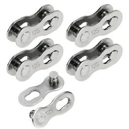 Lot De 6 Chaînes De Vélo 11 Vitesses – Maillons De Chaîne En Acier Au Carbone, Réutilisables, Avec Outil Crochet, Montage/démontage Rapide