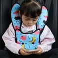 thumbnail image 2 of Five-Point Child Seat Belt Adjuster Cotton Polyester Universal Car Safety Belt Extender, 2 of 7