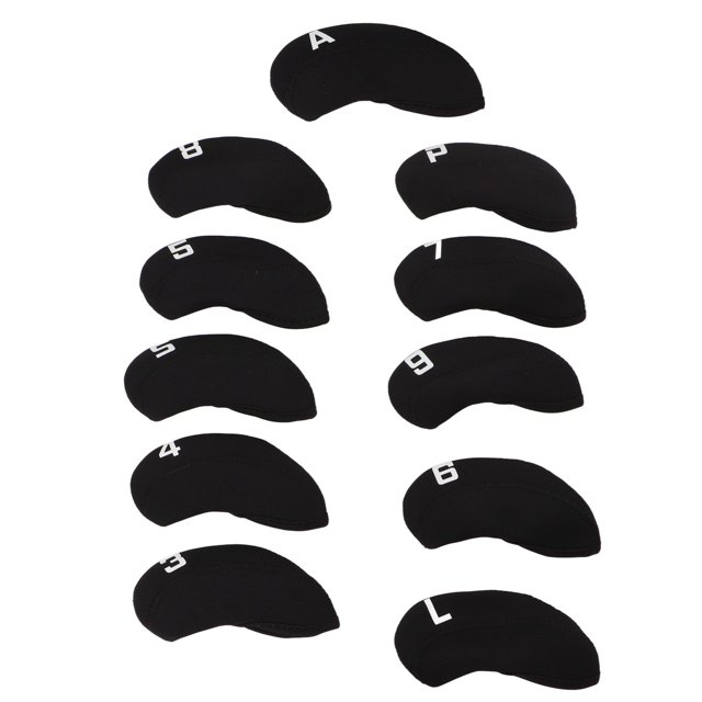 Couvre-Chefs Putter, 11 Pcs/ensemble Numéro Club Couvre-Chef en Néoprène Protecteur