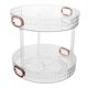thumbnail image 5 of BESTYASH Estante Giratorio Para Condimentos Y Especias Doble Transparente Para Cocina Hogar, 5 of 8