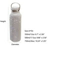 thumbnail image 3 of Hariumiu Kitchen 12oz/17.5oz/26oz Water Bottle Rhinestone Diamond Stainless Steel Glitter Insulated Bottle Vacuum Flask Sparkling Thermal Bottle Refillable Water Bottles for Women, 3 of 10