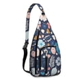 thumbnail image 1 of Durable Adjustable Strap Chest Bag with Daisy Pattern for Tactical Use, 1 of 4
