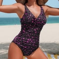 thumbnail image 6 of FAWUUDO Womens Swimsuits Tummy Control Bathing Suit Slimming One Piece Shapewear Swimwear with Ruched Waist, 6 of 6