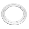 thumbnail image 1 of Billuyoard Aluminum Alloy Round Rotating Turntable Bearing Table White Silver Mostrada Blanco plateado 16 pulgadas, 1 of 1