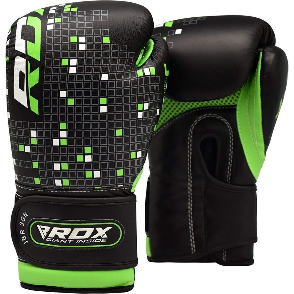 RDX Kids Boxing Gloves for Training and Muay Thai, Maya Hide Leather