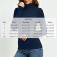 thumbnail image 3 of Chiccall Women's Turtleneck Long Sleeve Base Layer Top, Stretchy Slim Fit Thermal Shirt with Thumb Holes for Fall Winter Layering, 3 of 10