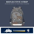 thumbnail image 5 of FORMRS School Backpack 17" Student Travel Bag with Laptop Compartment, Deer Pattern, 5 of 7
