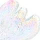 thumbnail image 2 of ColoMX Crystal Wings Angel Figurinas Decoración de la estatua del ángel de Navidad Pequeña curación de la figura del ángel de cristal para la mujer decoración del hogar coleccionable, 2 of 8