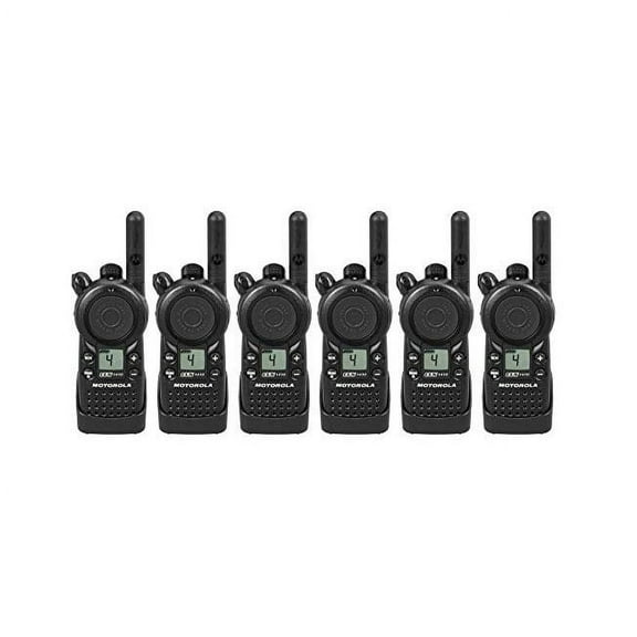 Motorola CLS1410 UHF Frequency Professional Two Way Radio (6-Pack)